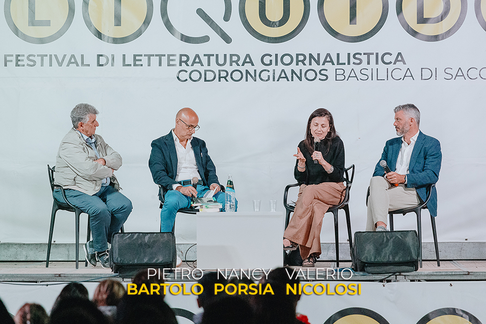 Pietro Bartolo, Valerio Nicolosi e Nancy Porsia